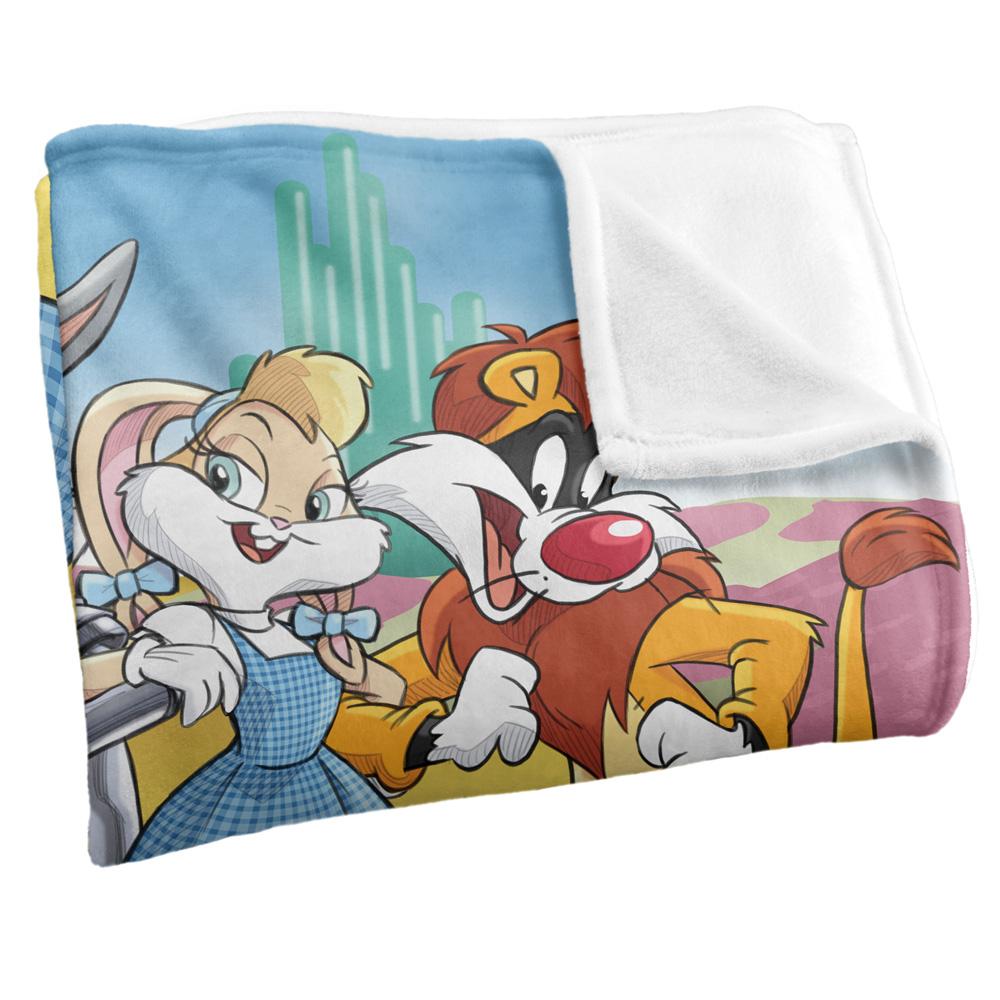 Multicoloured - Back - Looney Tunes Yellow Brick Road Blanket