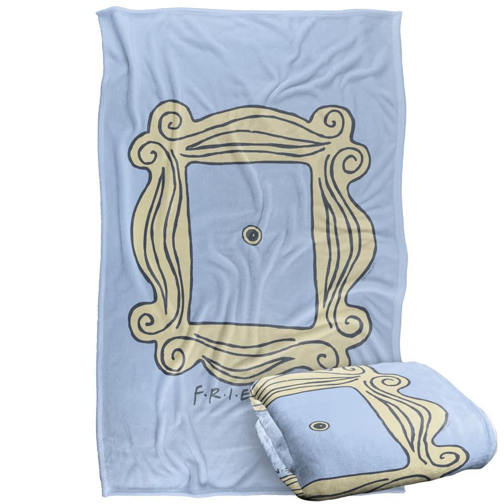 Gold - Back - Friends Door Peephole Blanket