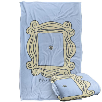 Gold - Back - Friends Door Peephole Blanket