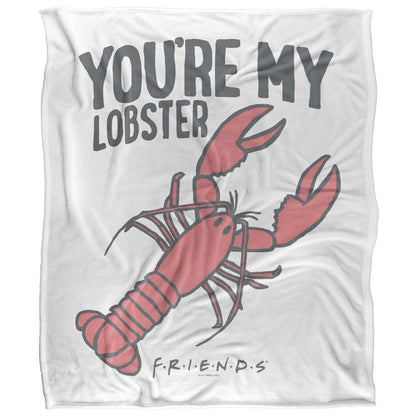 Multicoloured - Front - Friends You´re My Lobster Blanket