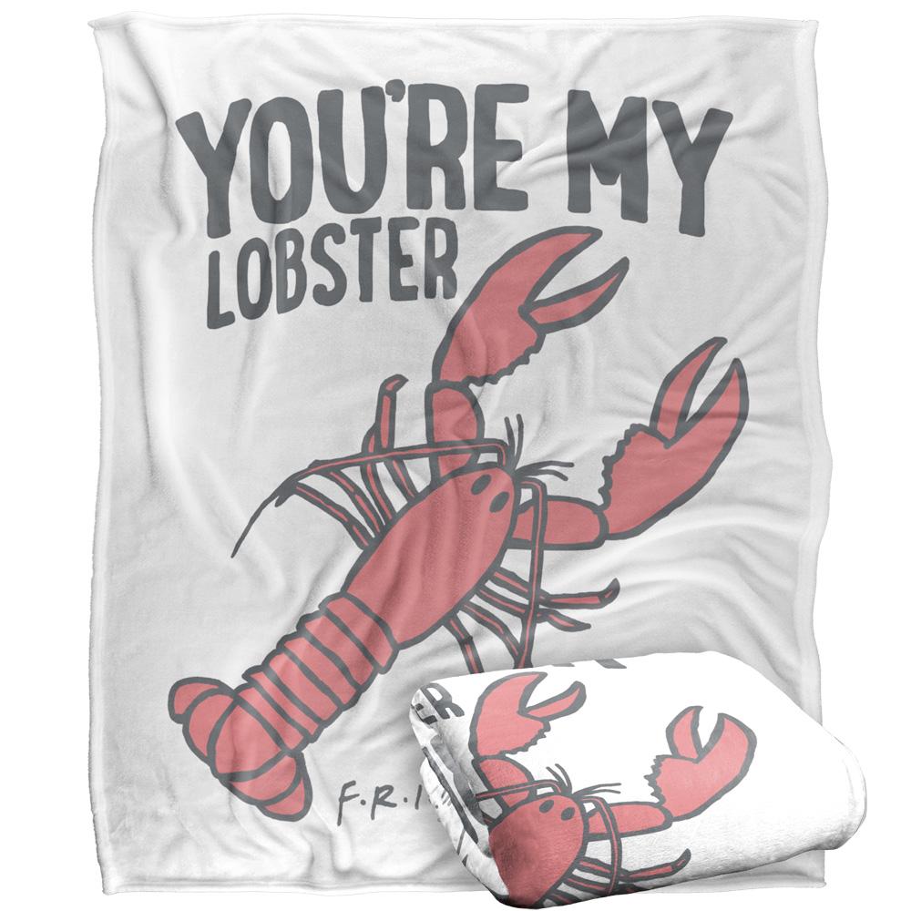 Multicoloured - Back - Friends You´re My Lobster Blanket