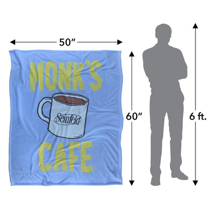 Multicoloured - Pack Shot - Seinfeld Monk´s Cafe Blanket