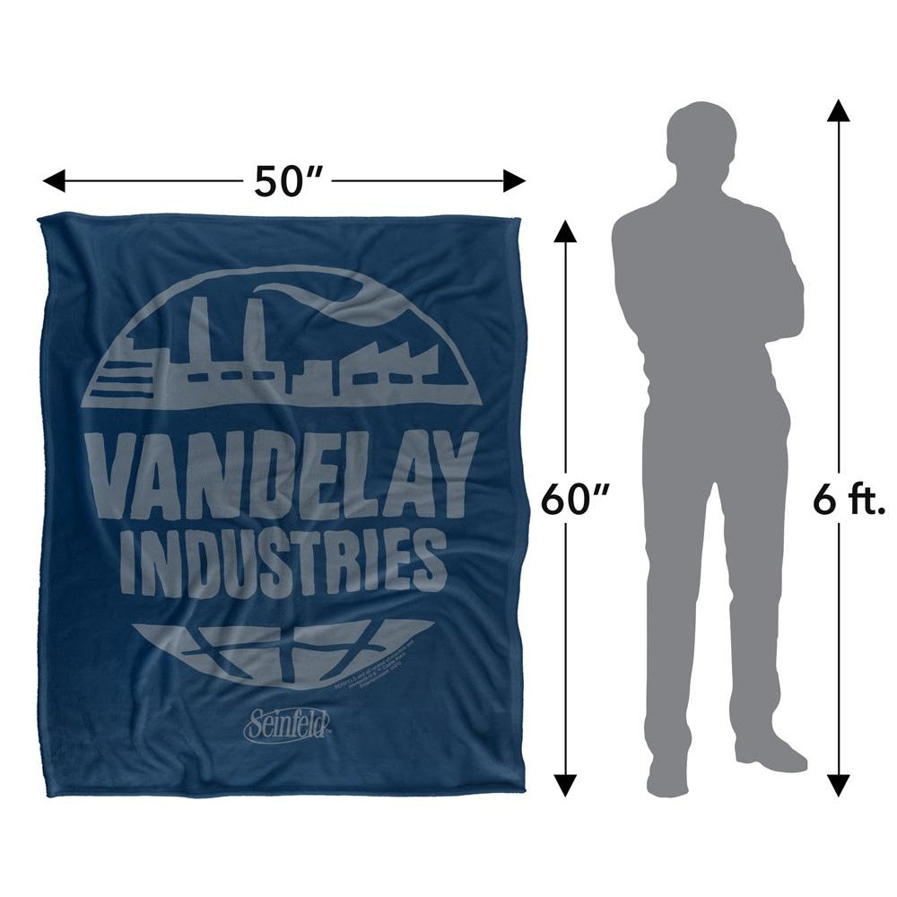 Multicoloured - Pack Shot - Seinfeld Vandelay Industries Blanket