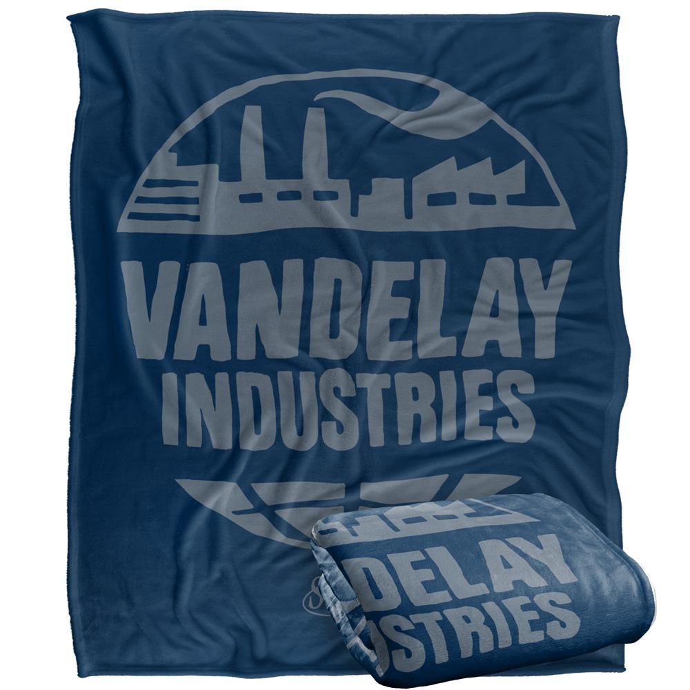 Multicoloured - Side - Seinfeld Vandelay Industries Blanket