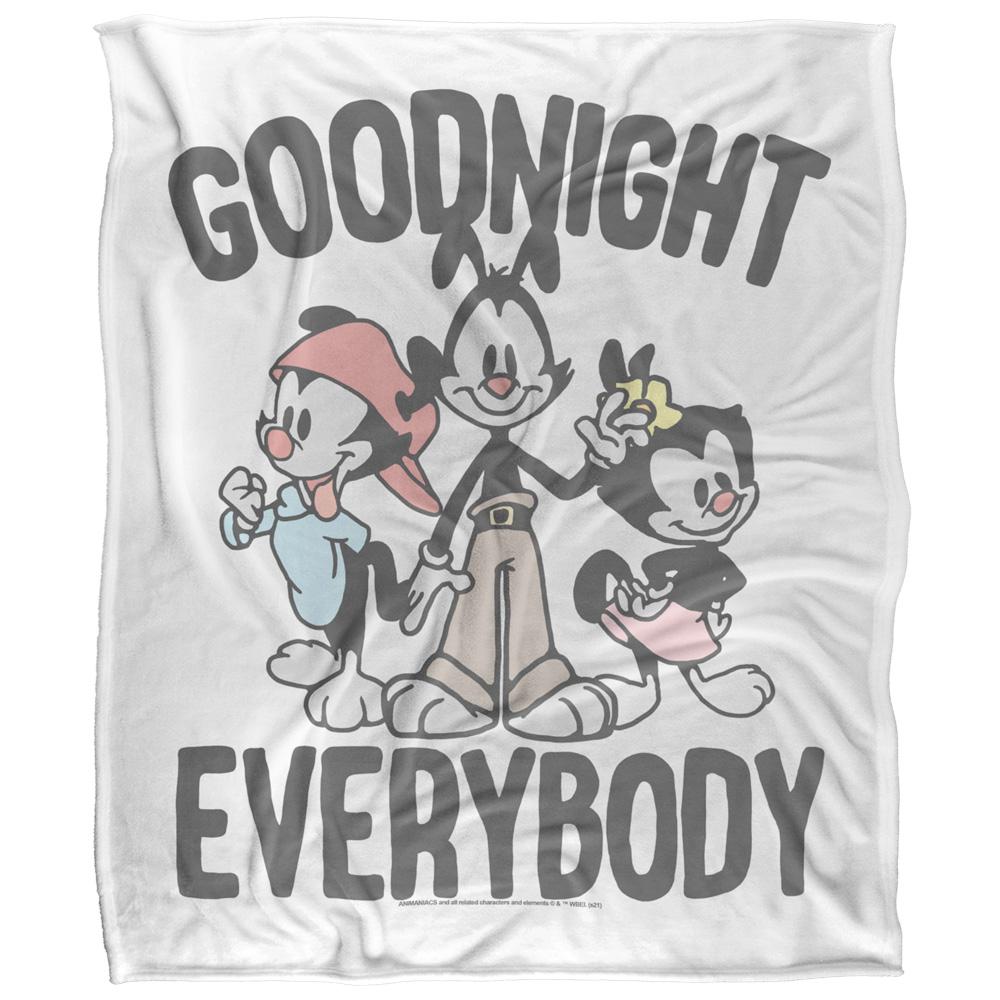 Multicoloured - Front - Animaniacs Goodnight Everybody Blanket