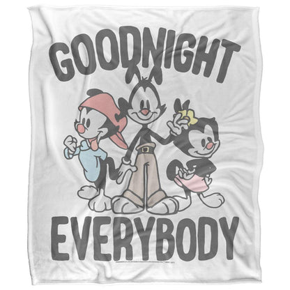 Multicoloured - Front - Animaniacs Goodnight Everybody Blanket