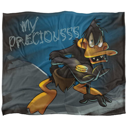 Multicoloured - Front - Looney Tunes My Precious Daffy Blanket