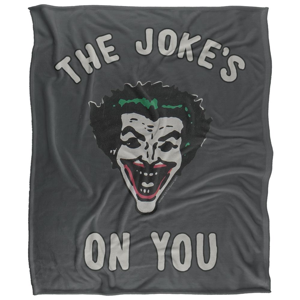 Multicoloured - Front - Batman Jokes On You Blanket