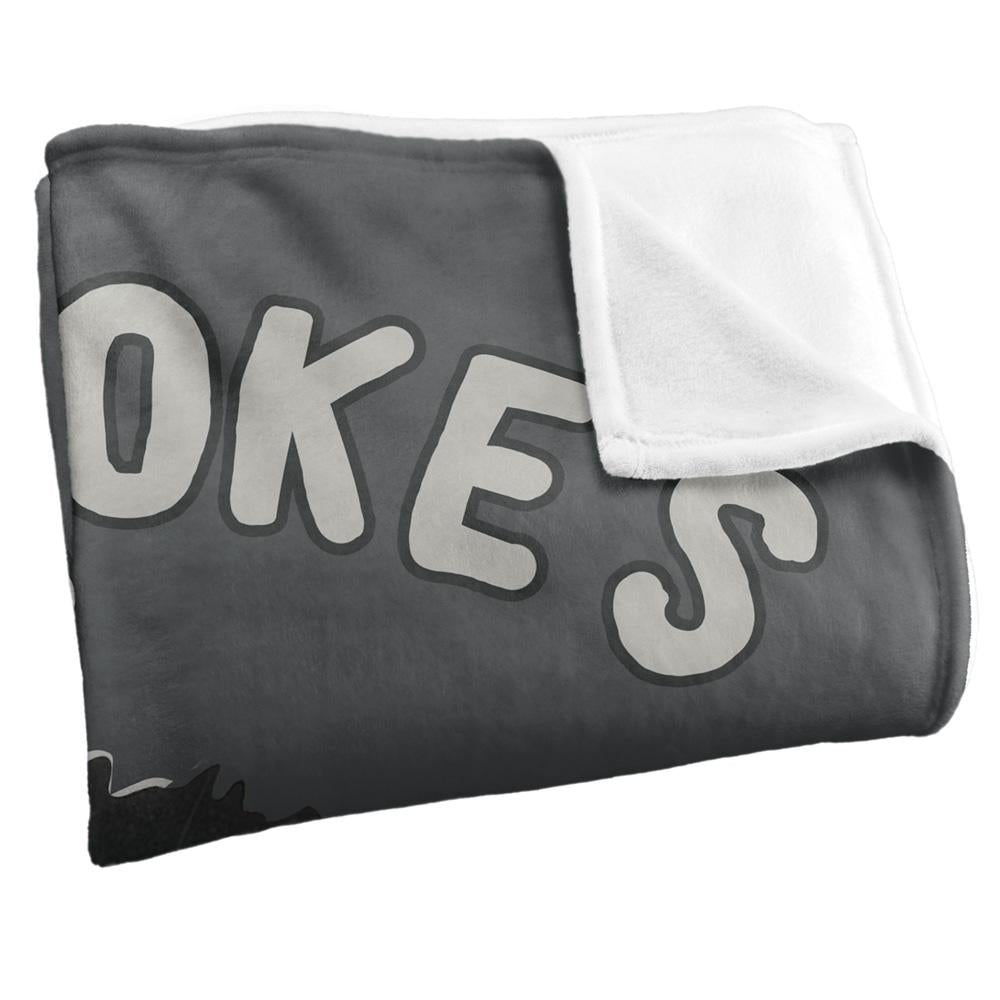 Multicoloured - Back - Batman Jokes On You Blanket
