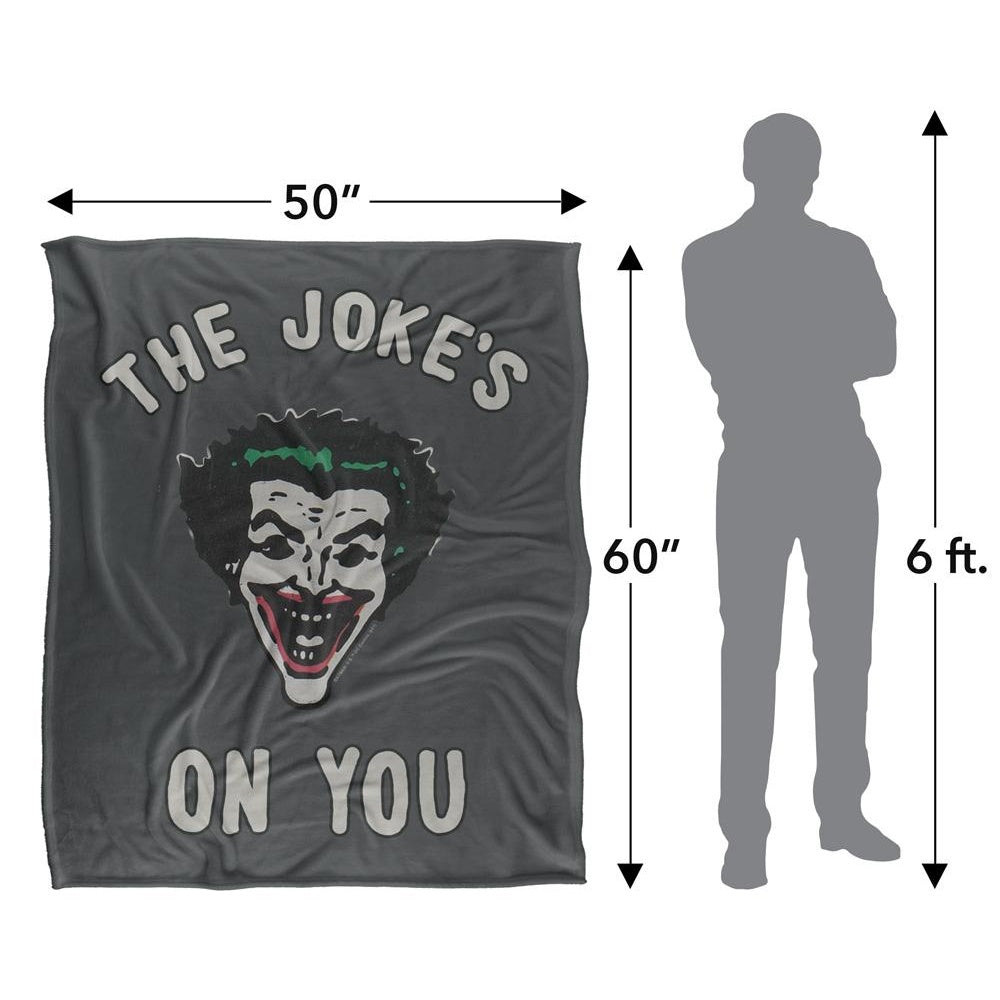 Multicoloured - Pack Shot - Batman Jokes On You Blanket