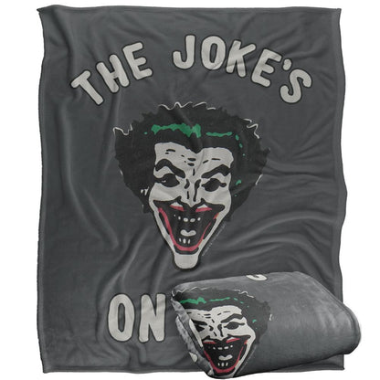 Multicoloured - Side - Batman Jokes On You Blanket