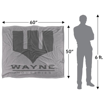 Multicoloured - Pack Shot - Batman Wayne Industries Blanket