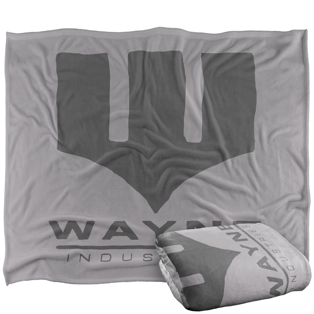 Multicoloured - Side - Batman Wayne Industries Blanket