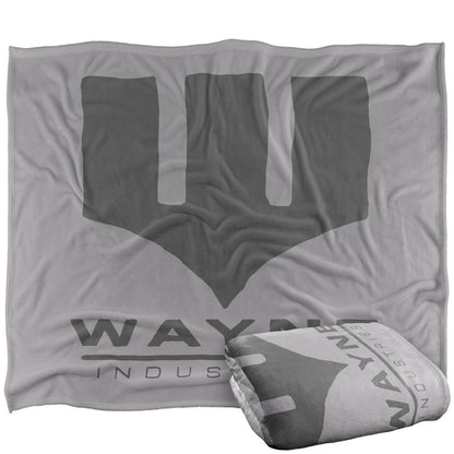 Multicoloured - Side - Batman Wayne Industries Blanket
