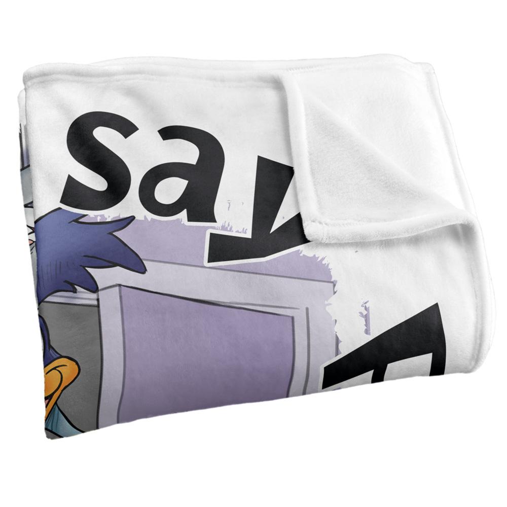Multicoloured - Back - Looney Tunes Did Somebody Say Party? Blanket