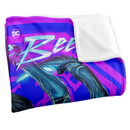 Multicoloured - Back - Blue Beetle Unmasked Blanket