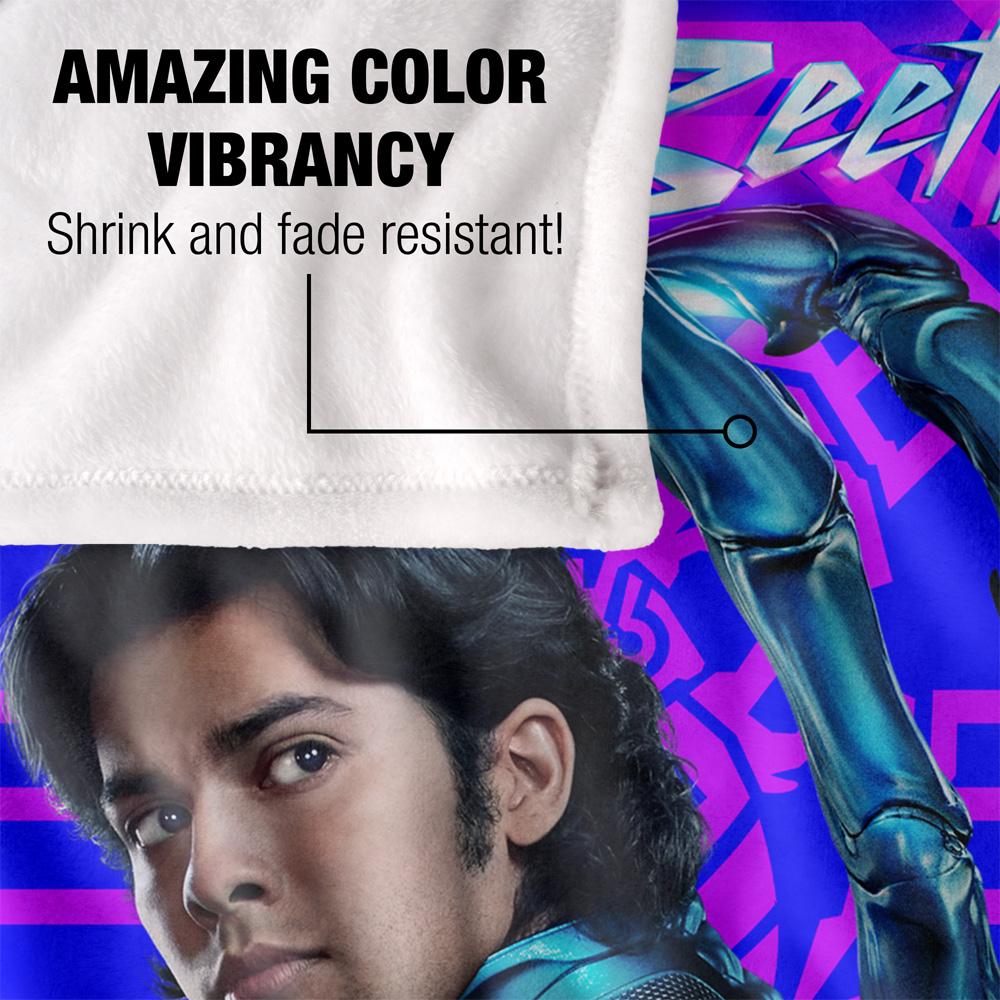 Multicoloured - Lifestyle - Blue Beetle Unmasked Blanket