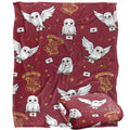 Multicoloured - Side - Harry Potter Letter Hedwig Blanket