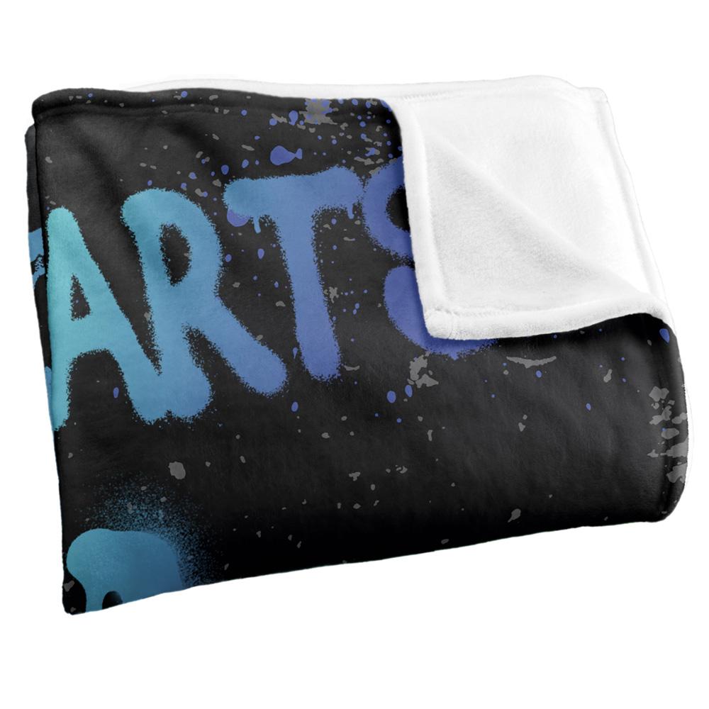 Multicoloured - Back - Harry Potter Hogwarts Spray Paint Blanket