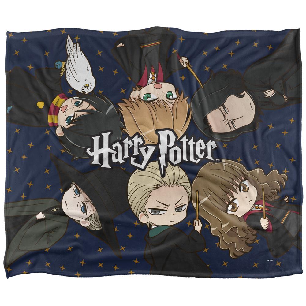 Multicoloured - Front - Harry Potter Anime Blanket