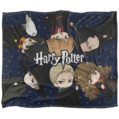 Multicoloured - Front - Harry Potter Anime Blanket