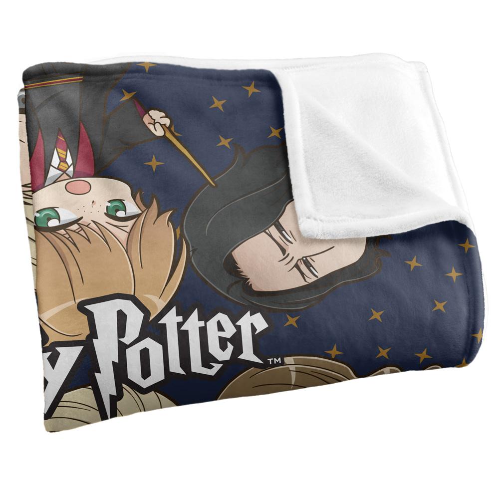 Multicoloured - Back - Harry Potter Anime Blanket
