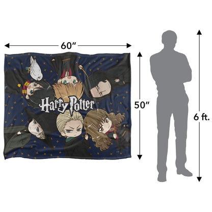 Multicoloured - Pack Shot - Harry Potter Anime Blanket