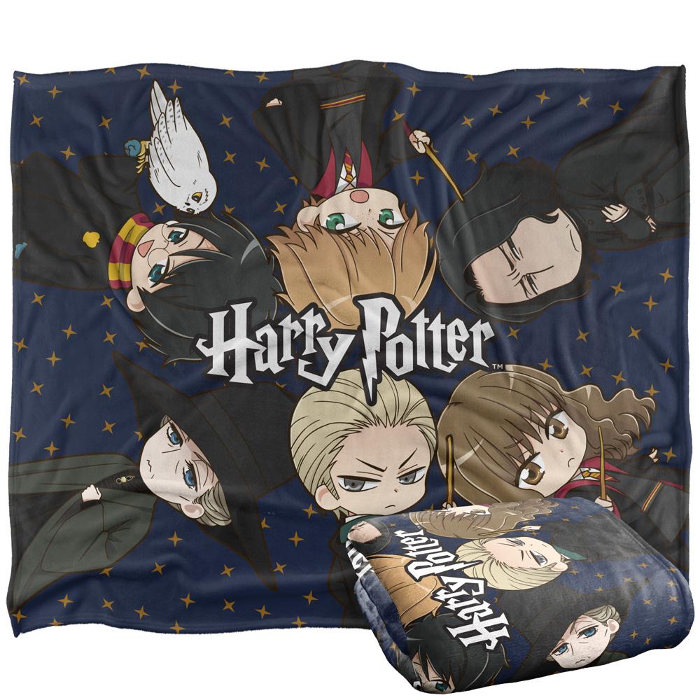 Multicoloured - Side - Harry Potter Anime Blanket
