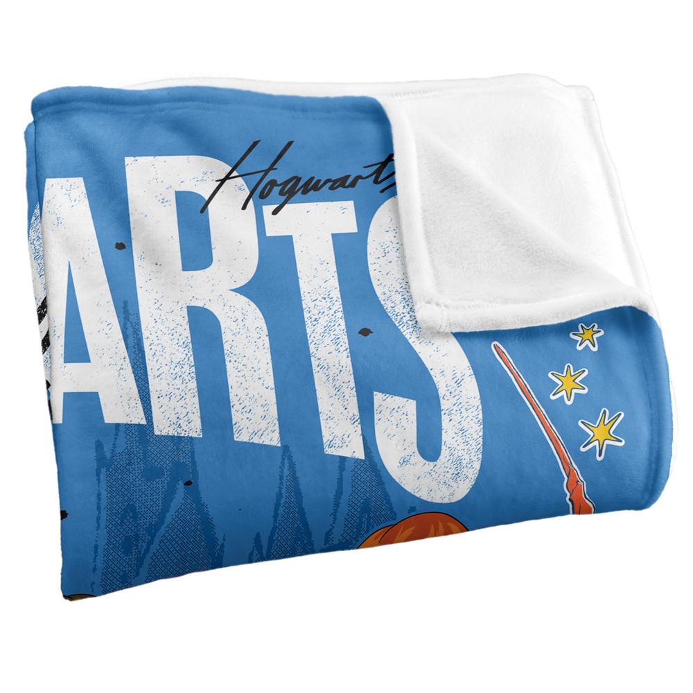 Multicoloured - Back - Harry Potter Hogwarts Is My Home Blanket