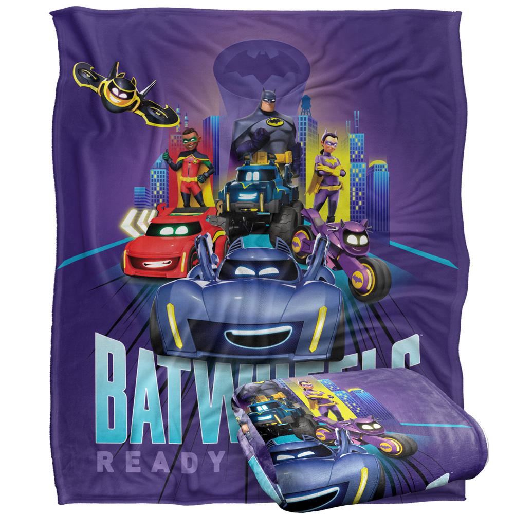 Multicoloured - Side - Batwheels Ready To Roll Blanket