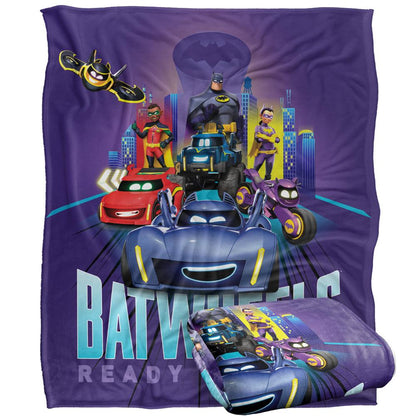 Multicoloured - Side - Batwheels Ready To Roll Blanket