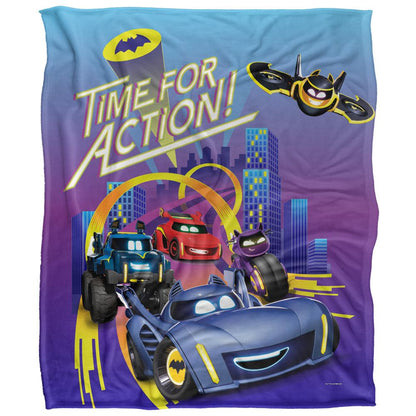 Multicoloured - Front - Batwheels Time For Action Blanket