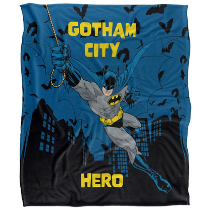 Multicoloured - Front - Batman Gotham City Hero Blanket