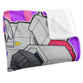 White - Back - Transformers Megatron Blanket