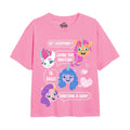 Light Pink - Front - My Little Pony Girls Texting Ponies T-Shirt