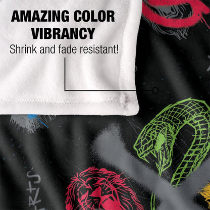 Multicoloured - Lifestyle - Harry Potter Repeat Print Blanket