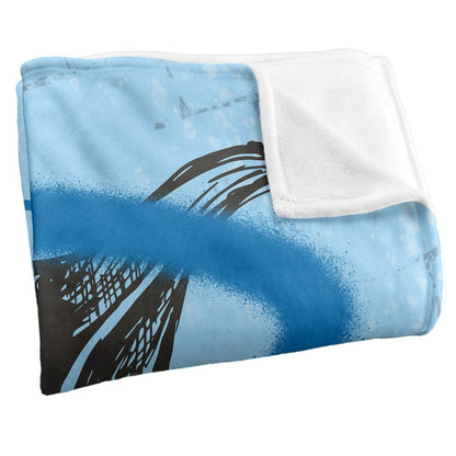 Multicoloured - Back - Harry Potter Ravenclaw Graffiti Blanket