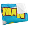 Multicoloured - Back - Superman Chibi Blanket