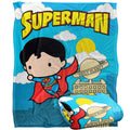 Multicoloured - Side - Superman Chibi Blanket