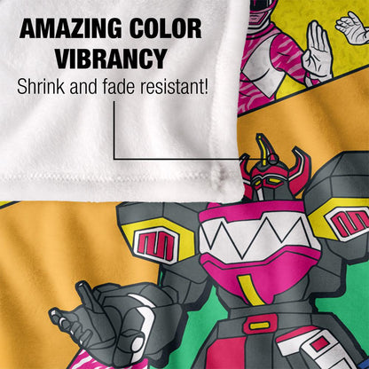 Multicoloured - Lifestyle - Power Rangers Megazord Blanket