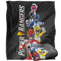 Multicoloured - Front - Power Rangers Stacked Blanket