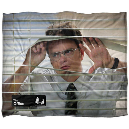 Multicoloured - Front - The Office Peek Dwight Blanket