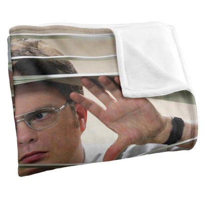 Multicoloured - Back - The Office Peek Dwight Blanket