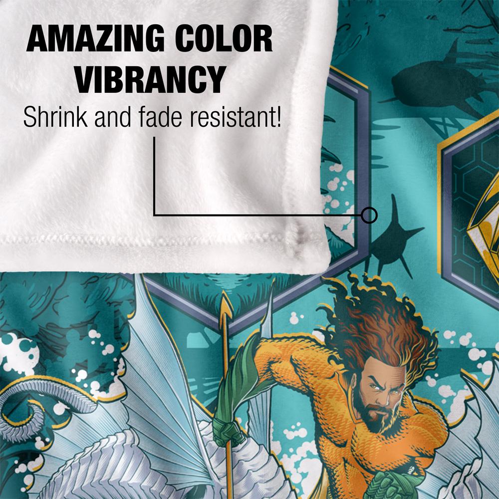Multicoloured - Lifestyle - Aquaman Seahorse Blanket