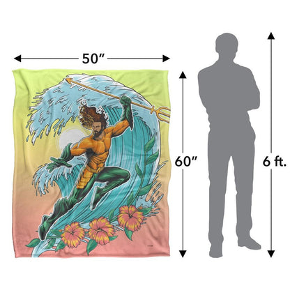 Multicoloured - Pack Shot - Aquaman Surf Blanket