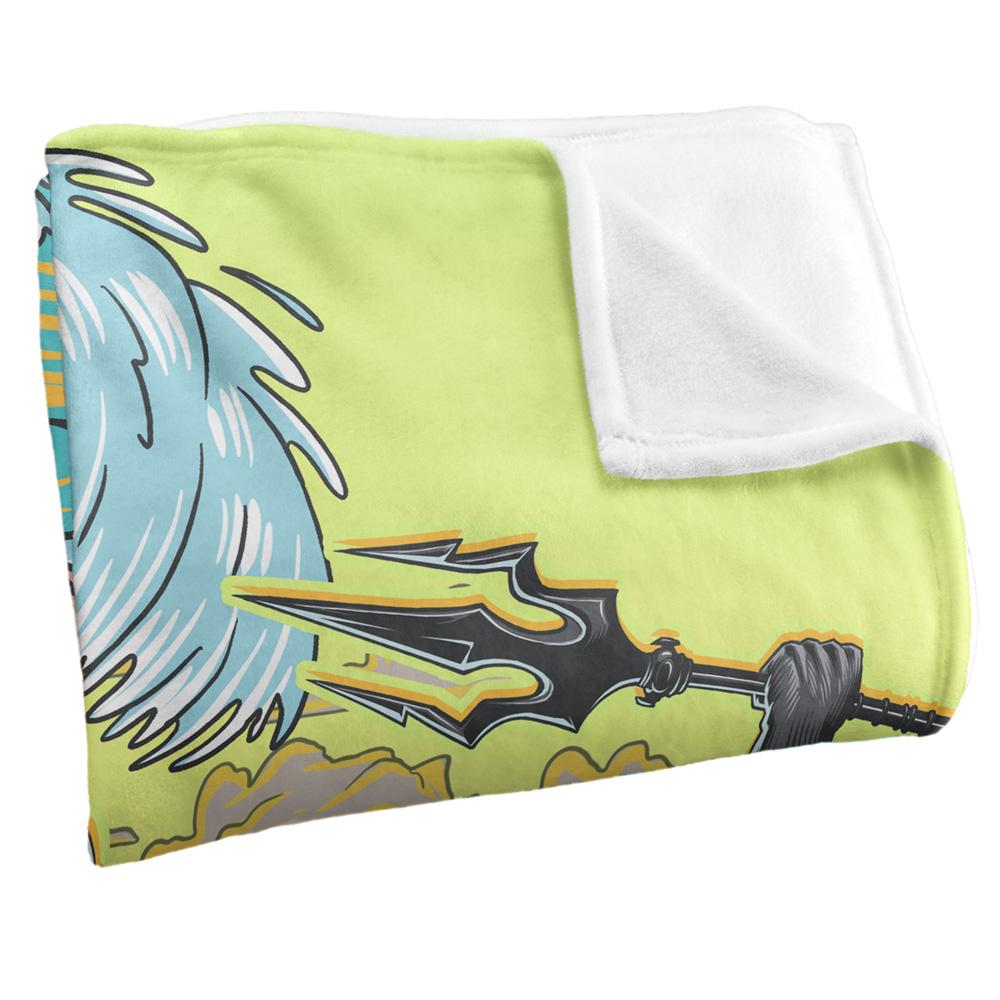 Multicoloured - Back - Aquaman Battle Blanket