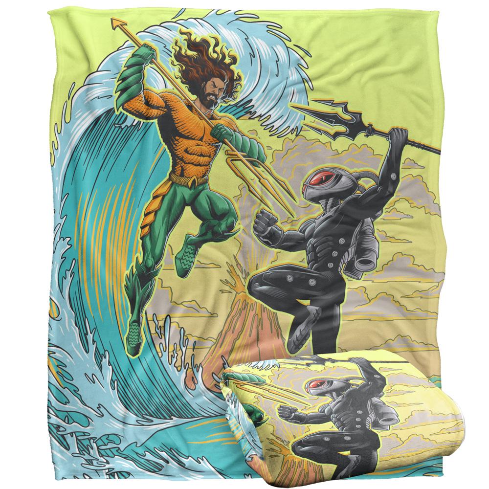 Multicoloured - Side - Aquaman Battle Blanket