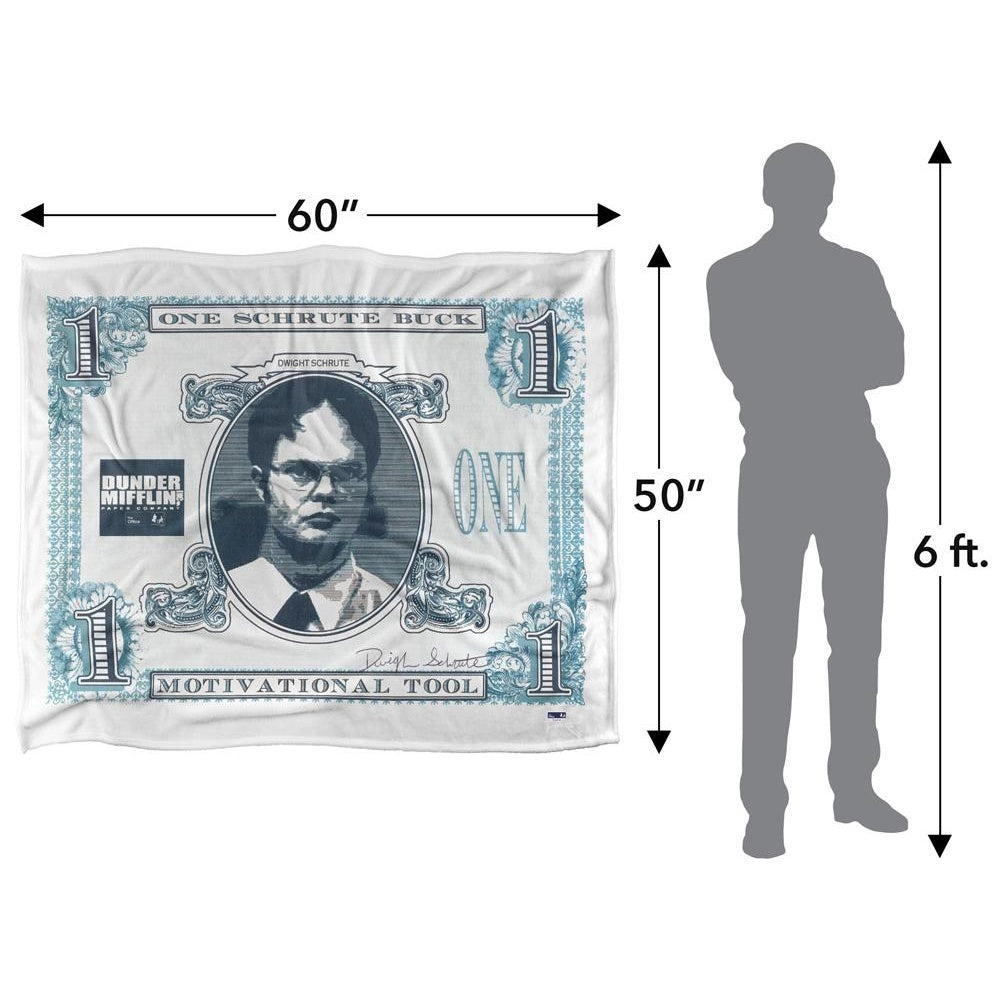 Multicoloured - Pack Shot - The Office Schrute Buck Blanket