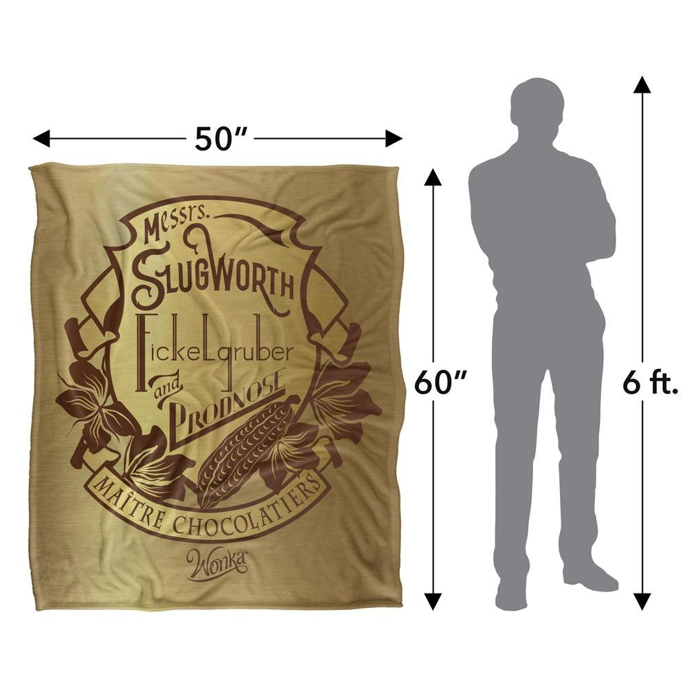 Multicoloured - Pack Shot - Wonka Messrs Slugworth Blanket