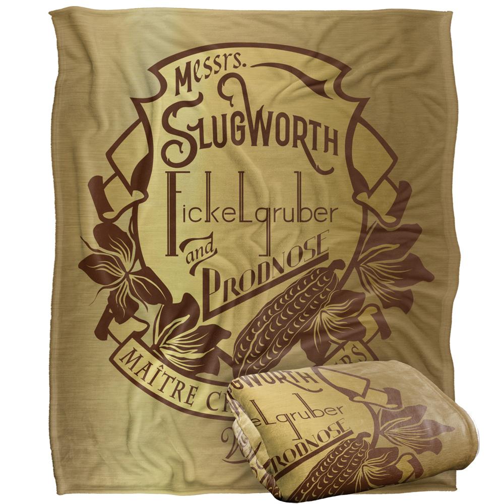 Multicoloured - Side - Wonka Messrs Slugworth Blanket